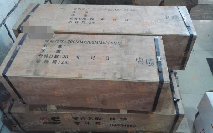 Cummins QSB4.5 Cast Steel Crankshaft , High Performance Crankshaft Assembly 3974539 3929027