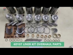 6D107Cylinder Liner kit 4934860 4955251 3904167 Engine Rebuild Kits For  Diesel Engine Parts