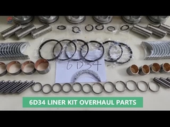 6D34 Excavator Engine Cylinder Liner kit