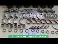 D6D Cylinder Liner kit 0450-1365 2046-0011 2089-0422 Engine Rebuild Kits For  Diesel Engine Parts