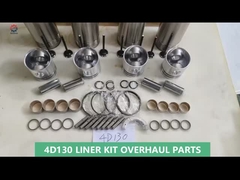 Excavator Engine Repair Parts 4D130 Cylinder Liner kit 6114-31-2111 Piston 6114-30-2303 Ring