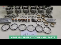 ZAX200 6BG1 Engine Cylinder Liner Kit Excavator Engine Parts