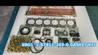  6BG1  1-87811-203-0 GASKET KIT