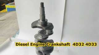 Diesel Engine Crankshaft  4D33
