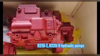 R210-7, R220-9 hydraulic pumps