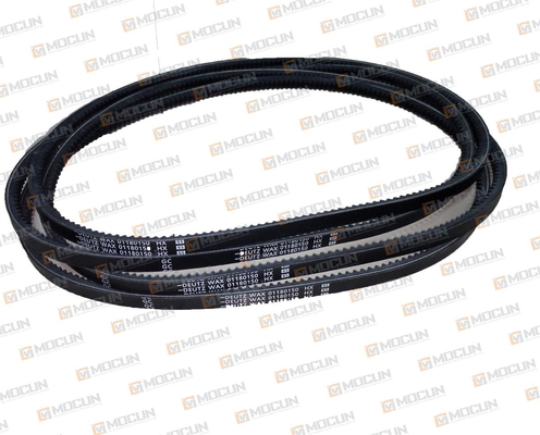 Black Circle Engine Fan Belt Deutz Timing Belt Replacement 01180150 Sample Available
