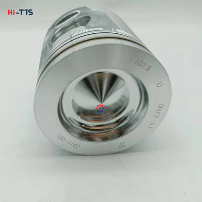 Silvery Integral Diesel Engine Cylinder Parts For Automotive Industry