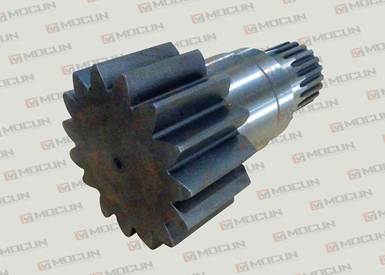 Komatsu PC200-7 Excavator Slewing Large Vertical Gear Shaft With Steel Material