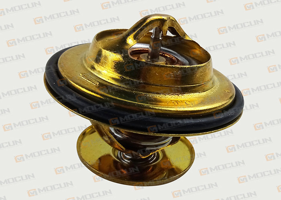 Excavator 79 ℃ Car &amp; Truck Thermostats Parts For  Golden Color