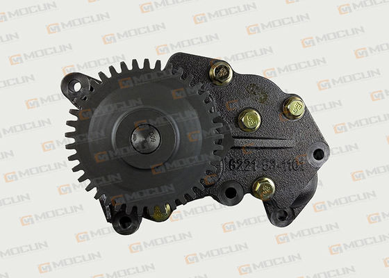 6221531101 6221-53-1100 Excavator Oil Pump For Komatsu SAA6D108E Engine PC300-6