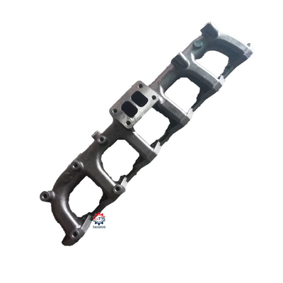 6D34 Diesel Engine Parts Manifold Exhaust Pipes For Excavator