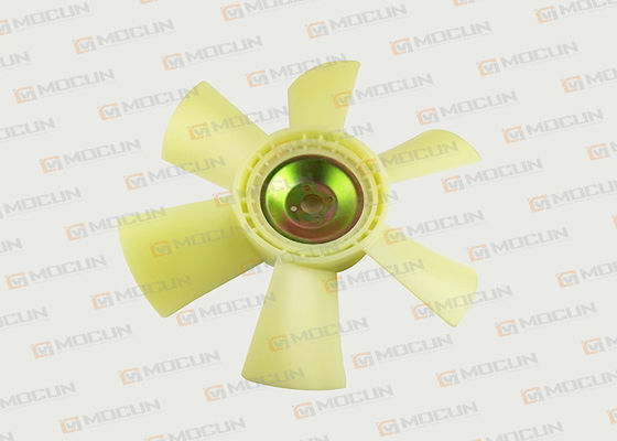 Good price E320 E320B Excavator Cooling Fan Blade S6KT Engine Fan 6 Blade White Color online