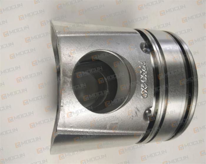 Custom Steel Pistons , Vehicle Piston Car Engine For Komatsu