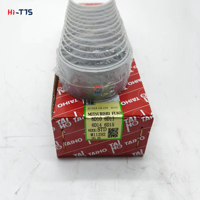 6D10 Engineering Machinery Engine Thrust Bearing MITSTUBISHI  FUSO M112H2 Steel
