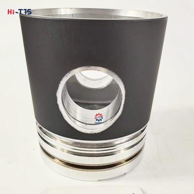 Polishing Diesel Engine Piston Aluminum Alloy Engine Cylinder Part In Silvery Color