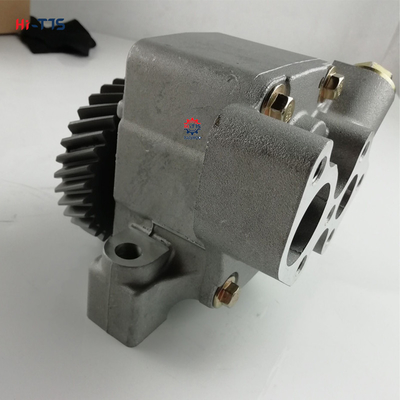 Black Color Excavator Engine Parts ISO9001 Oil Pump