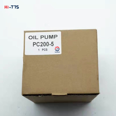 Customized Size Steel Excavator Engine Parts PC200-5 Oil Pump