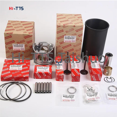 Excavator Engine Liner Kit 3MM J08E SK200-8 SK210-8 S1065-52110