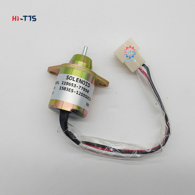 Fuel Stop Solenoid 4TNV88 4TNE84 12V 24V 119653-77950 YM119653-77950 119233-77932 YM119233-77932