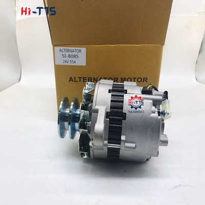 Excavator Engine Alternator 51-8085 34368-02300 24V 55A.