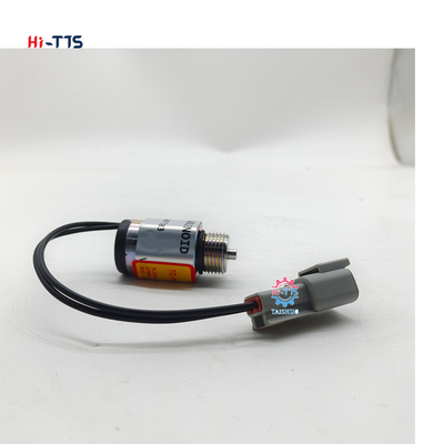 12V 24V Excavator Engine Parts Fuel Stop Solenoid Valve 6677383