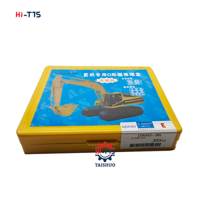 Excavator O-Ring Box 435pcs O-Ring Kit 90 Shore O-Ring Box 33ITS