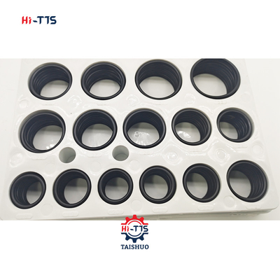 Excavator HD700 HD820 HD1023 NBR90° O-Ring Kit 320pcs O-Ring Box