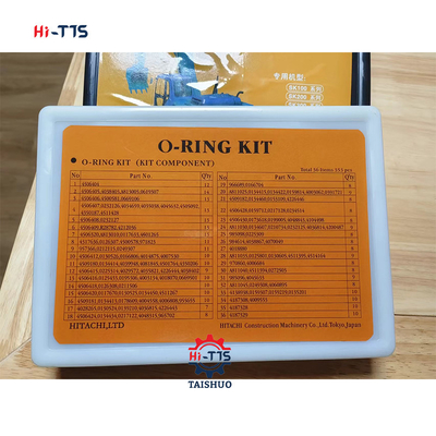 Excavator O-Ring Box 36 Items 353pcs Excavator for Hitachi O- Ring Kit