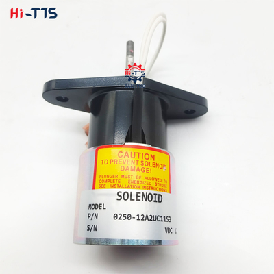 12V Power Stop Shutoff Valve Solenoid 0250-12A2UC11S3 For Diesel Engine Actuator Fuel Pump
