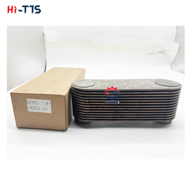 D7D-13P Excavator Spare parts  Oil Cooler Core