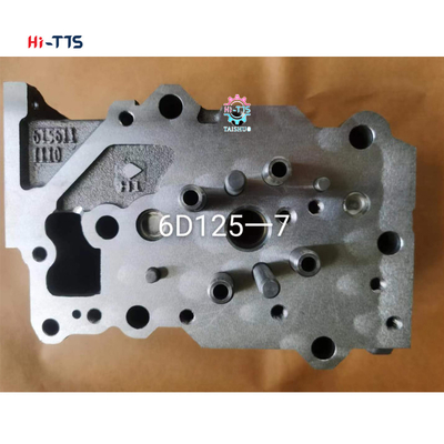 6156-11-1100 6156-11-1101 6156-11-1102 Cylinder Head For 6D125 PC400-7 6D125-7 Diesel Engine