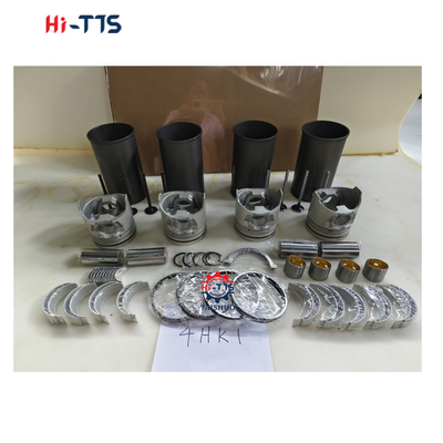 4HK1 Engine  Kit For EX200-3 EX210-3 EX240-3 Excavator Liner , Piston , Ring  , Valves , Bushing, Full Gasket Kit