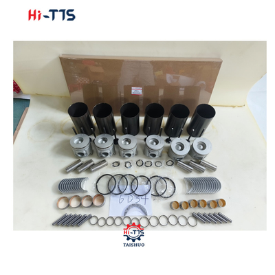 6D34T Cylinder Liner kit ME999711 ME99240 ME012900 Tractor Excavator Engine Repair Parts