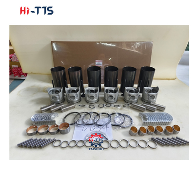 6D34T Cylinder Liner kit ME999711 ME99240 ME012900 Tractor Excavator Engine Repair Parts