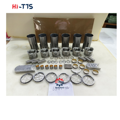 ZAX200  XG230 6BG1 Engine Repair Kits Cylinder Liner Kit Excavator Engine Parts