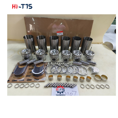 6D107Cylinder Liner Kit 4934860 4955251 3904167 Engine Rebuild Kits For Diesel Engine Parts