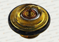 Excavator 79 ℃ Car &amp; Truck Thermostats Parts For  Golden Color