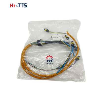 222-5917 153-8920 150-9182 Excavator Engine Fuel Injector Wiring Harness for C7 324D 325D Engine