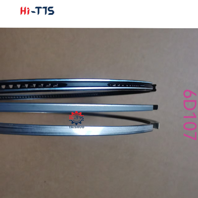 4955251 4955519 4932801 3970519 4932587 3976339 Piston Ring Set Fit For 6D107 Diesel Engine Parts