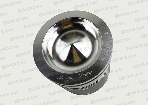 3135M141 Diesel Engine Piston for  Excavator Repair C6.6 Aluminum Material