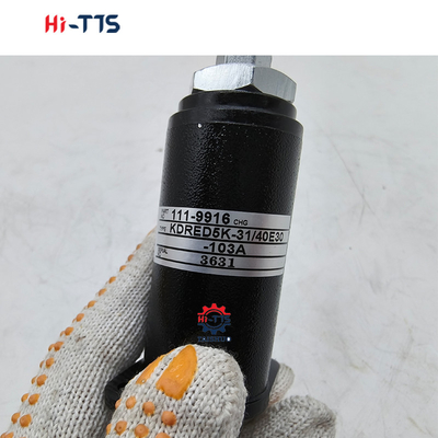 111-9916 24V Stop Solenoid Valve For E320B 320C E320D E325B  Excavator Machinery Parts