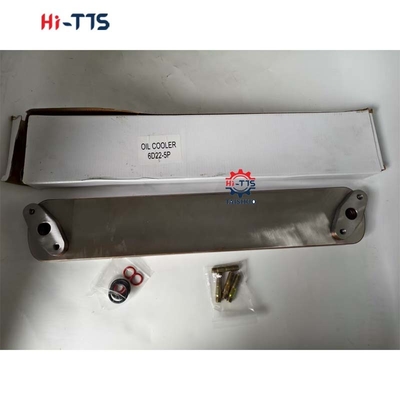 5P 6D22 High Performance Auto Oil Cooler Core Truck Spare Parts