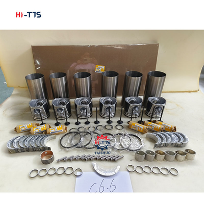 Excavator Engine Overhaul Kit E323D E320E C6.6 Liner Kit Piston 3135M141 2767475