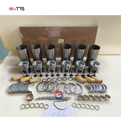 Excavator Engine Overhaul Kit E323D E320E C6.6 Liner Kit Piston 3135M141 2767475