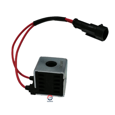 12V Excavator Solenoid Valve Coil Xiagong 822 37MM 18MM