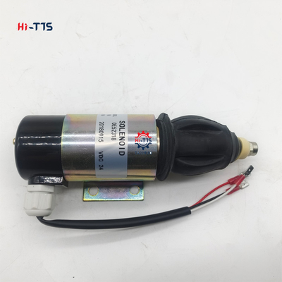 Good price 0E52318 Excavator Solenoid Valve 24V Shut Off Solenoid Valve online