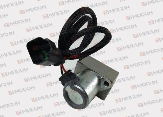 Good price Diesel Excavator Solenoid Valve 24V , PC200 - 7 Komatsu Pump Solenoid Part 702 - 21 - 57400 online