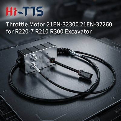 Throttle Motor 21EN-32300 21EN-32260 for R225-7 Excavator Construction Machinery Parts Throttle Controller Levers