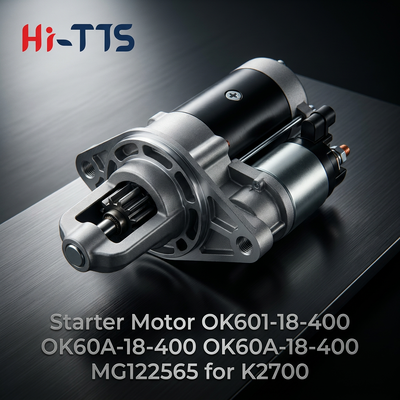 Construction Engine Parts  Starter Motor 12V 2.2KW 11T  03111-4200  0K601-18-400  0K60A-18-400 for K2700 Diesel Engine