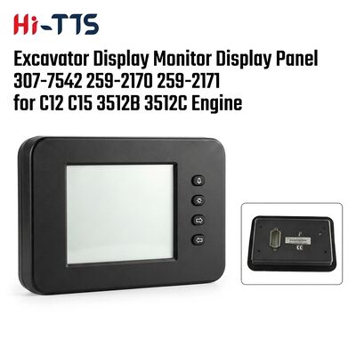Good price Excavator Display Monitor Display Panel for C12 C15 3512B 3512C Engine 307-7542 259-2170 259-2171 online